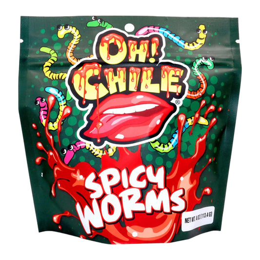 OH! CHILE SPICY WORMS 12CT