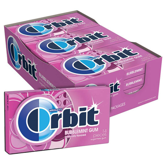 ORBIT BUBBLEMINT 12CT