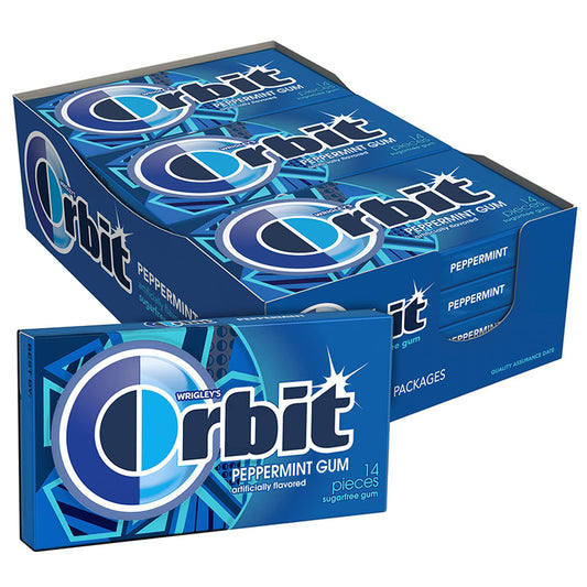 ORBIT PEPPERMINT 12CT