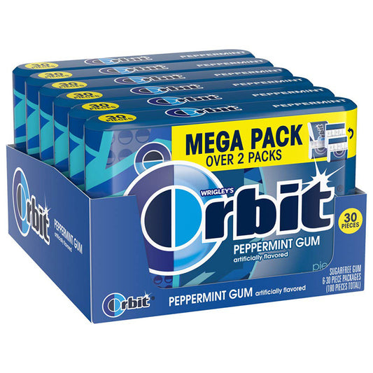ORBIT PEPPERMINT 6/30CT