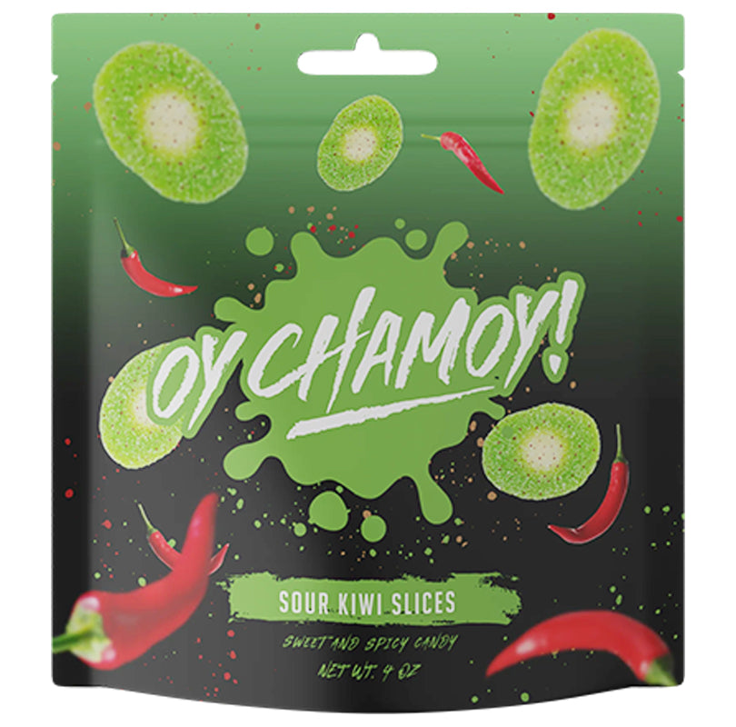 OY CHAMOY! SOUR KIWI SLICES 1CT