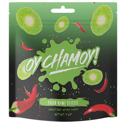 OY CHAMOY! SOUR KIWI SLICES 1CT