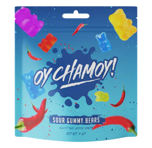 OY CHAMOY! SOUR GUMMY BEARS 1CT