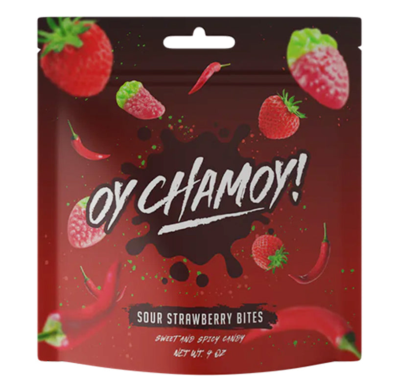 OY CHAMOY! SOUR STRAWBERRY BITES 1CT