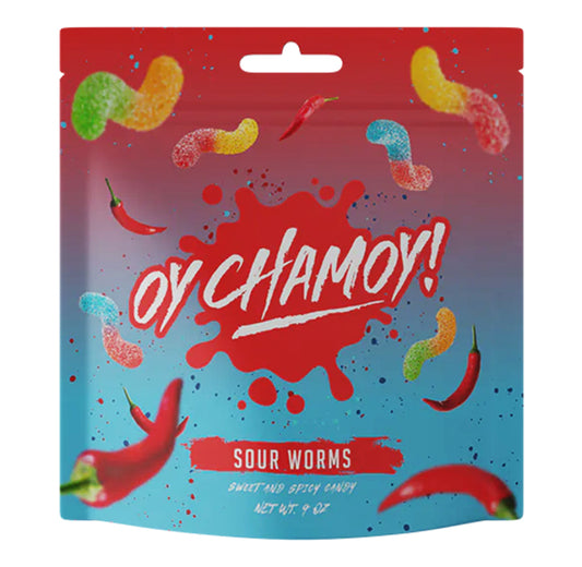 OY CHAMOY! SOUR WORMS 1CT
