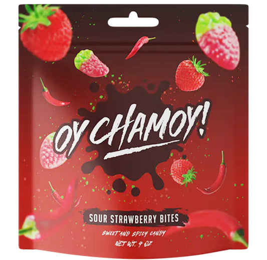 OY CHAMOY! SOUR STRAWBERRY BITES 1CT