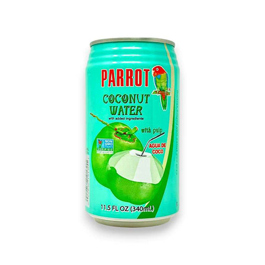 PARROT COCONUT WATER WITH PULP 11.5OZ/24