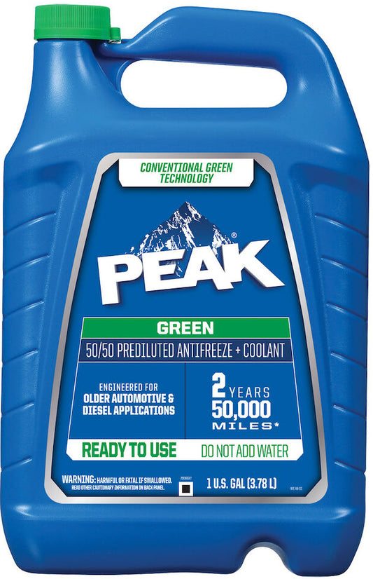 PEAK ANTI COOL GREEN 50/50 6CT