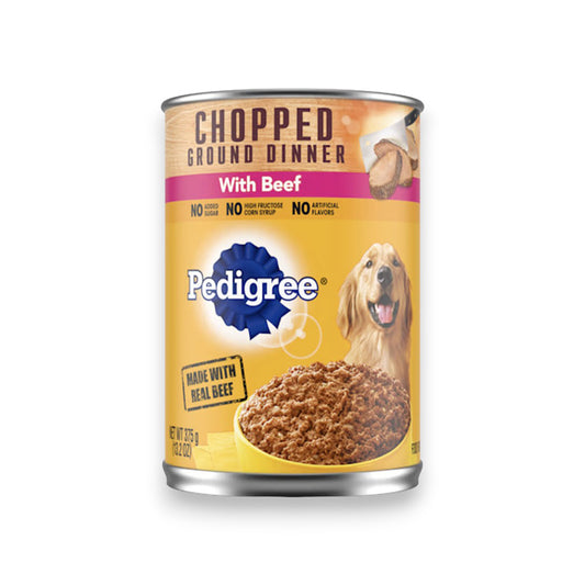 PEDIGREE WET CHOPPED BEEF 12/13.2OZ