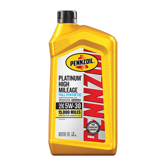 PENNZOIL PLATINUM HIGH MILAGE 5W30 6/1QT