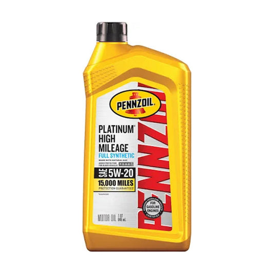 PENNZOIL PLATINUM HIGH MILAGE 5W20 6/1QT