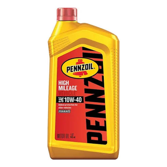PENNZOIL PLATINUM HIGH MILEAGE 10W40 6/1Q