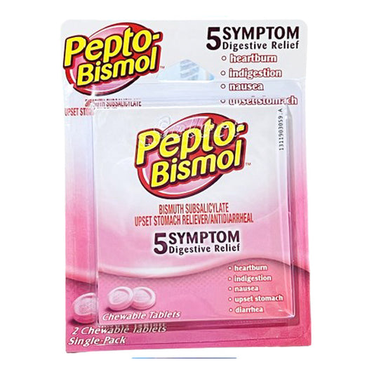 PEPTO BISMOL BLISTER PACK 12CT