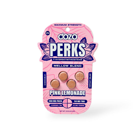 PERKS PINK LEMNADE-50MG/4CT/10PK