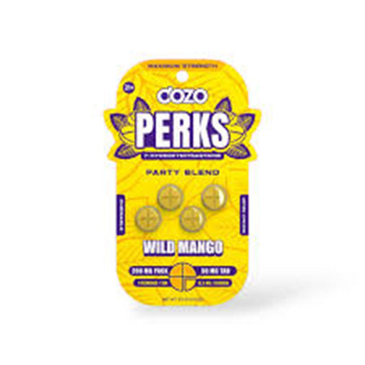 PERKS WILD MANGO-50MG/4CT/10PK