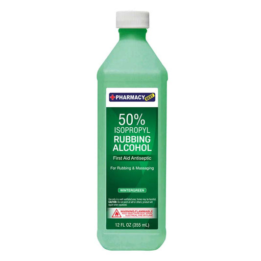 PHARMACY 50% ALCOHOL WNTRGRN 6CT