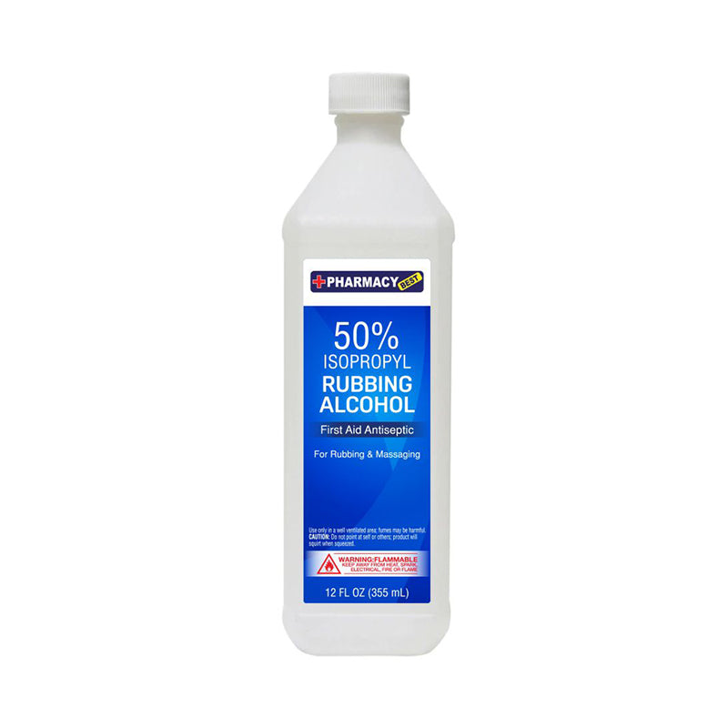 PHARMACY BEST 50% ALCOHOL 12OZ 1CT