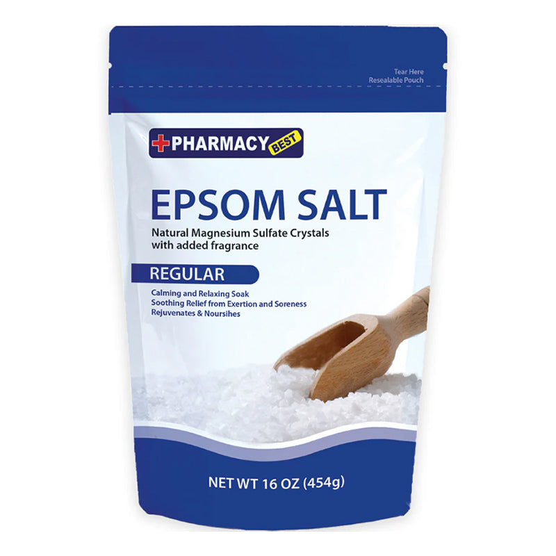 PHARMACY BEST EPSOM SALT 1LB REGULAR 1CT