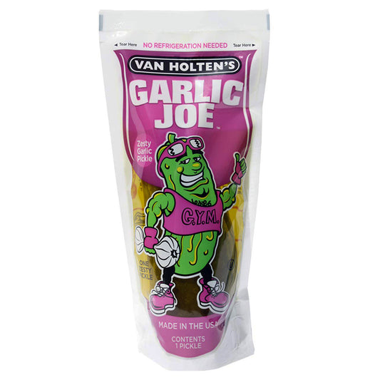 PICKLE IN POUCH GARLIC JOE 12CT