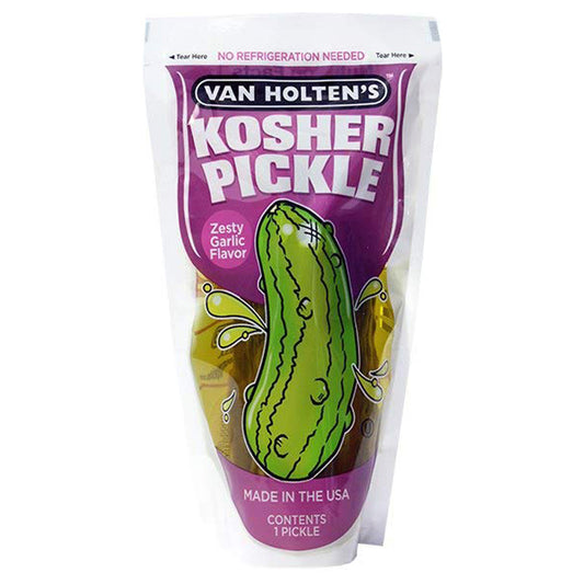 PICKLE IN POUCH JUMBO KOSHER 12CT