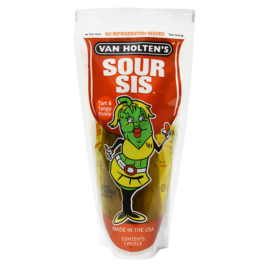 PICKLE IN POUCH SOUR SIS 12CT