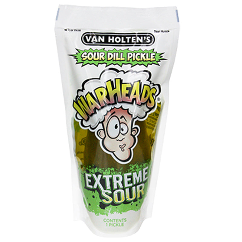 PICKLE IN POUCH JUMBO WARHEAD 12