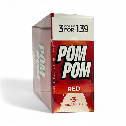 POM POM RED POUCH 3/1.39 15CT