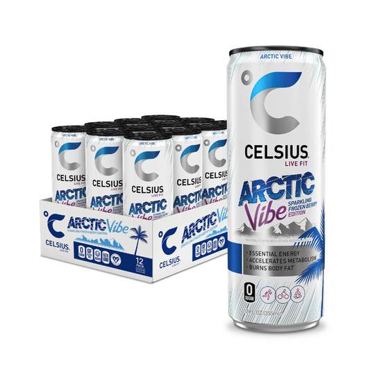 CELSIUS ARCTIC VIBE 12OZ/12CT