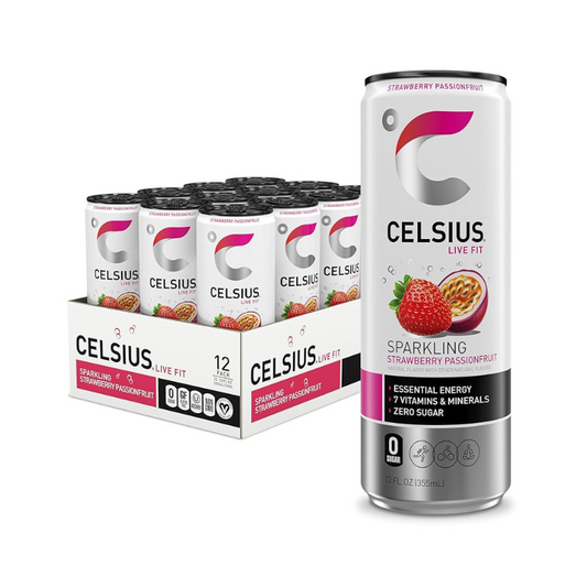 CELSIUS STRW PASSIN 12OZ/12CT