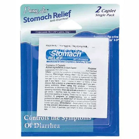 PRIME AID STOMCH RELIEF BLISTER 12CT