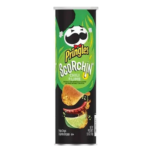 PRINGLES SCORCHIN' CHILI & LIME 5.6OZ 1CT