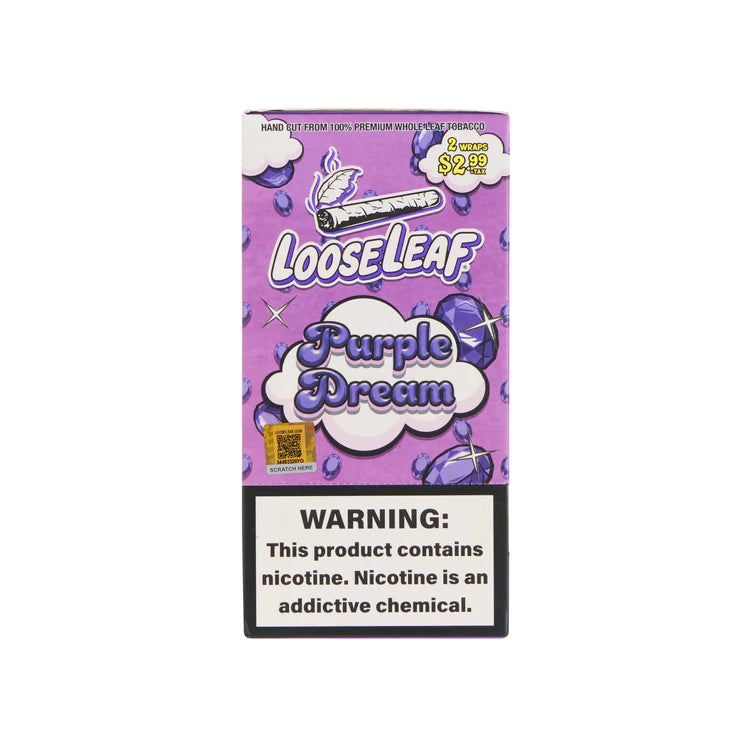 LOOSE LEAF PURPLE DREAM 20CT/2