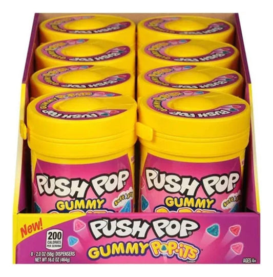 PUSH POP GUMMY POP UPS 8CT