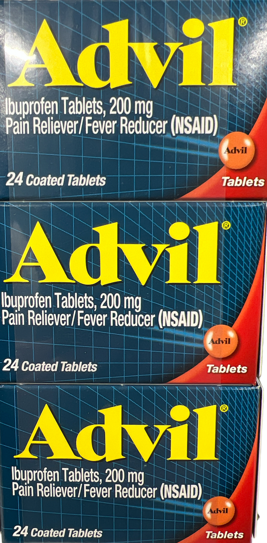 ADVIL TABLETS  6/24CT