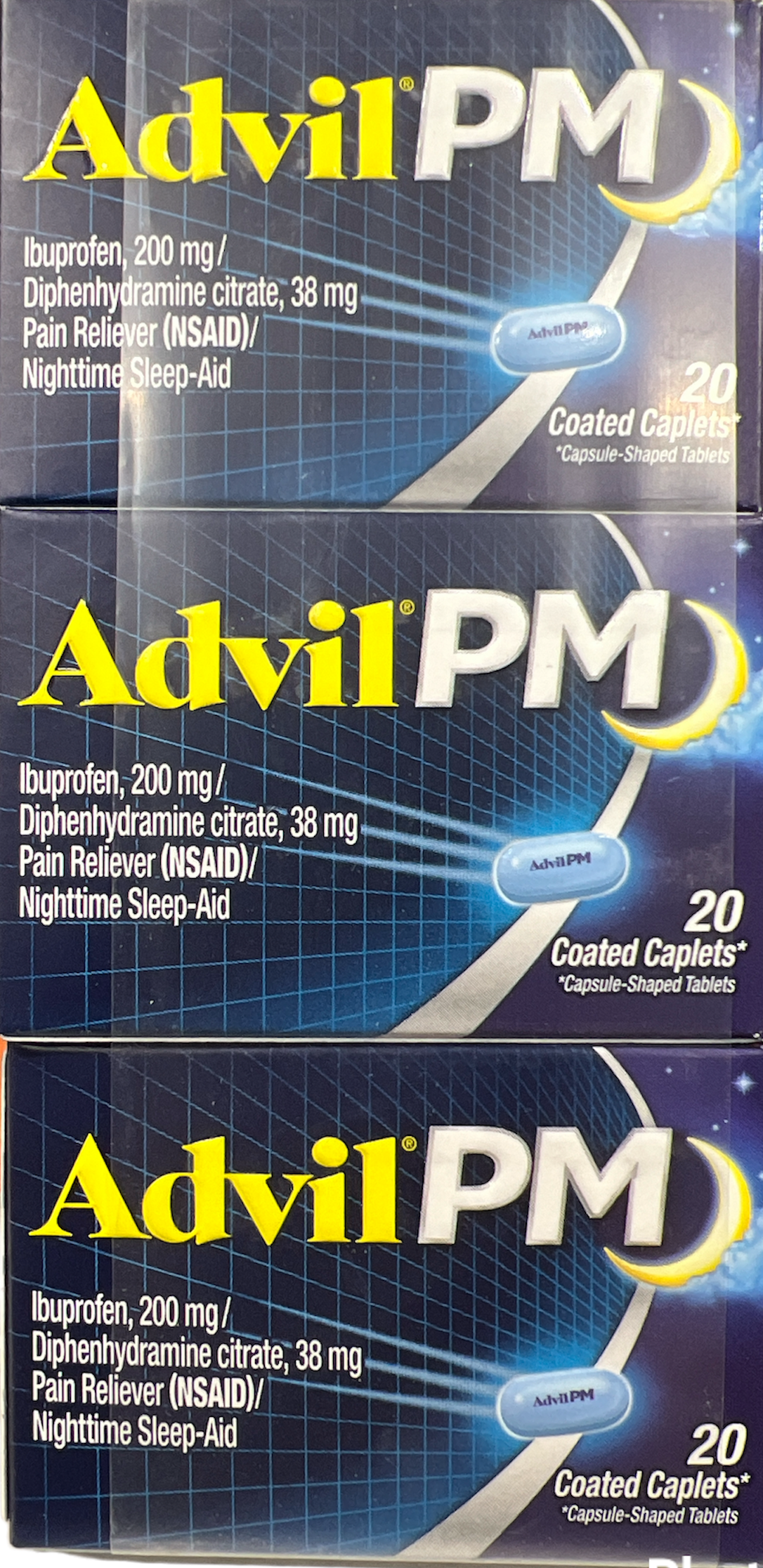 ADVIL PM TABLETS 6/20CT