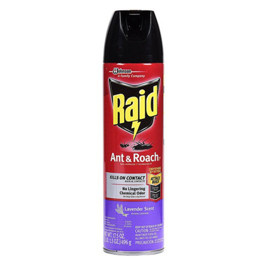 RAID ANT & ROACH KILL LAVENDER 7.5OZ/1CT