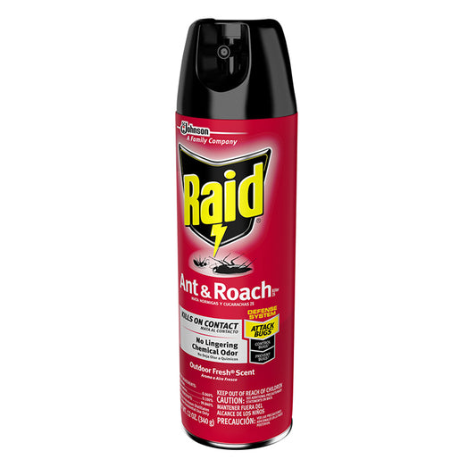 RAID ANT & ROACH KILLR 12OZ/1CT