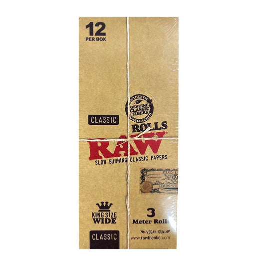 RAW 3M ROLLS KS 12CT