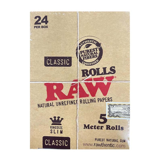 RAW 5M ROLLS KING SIZE