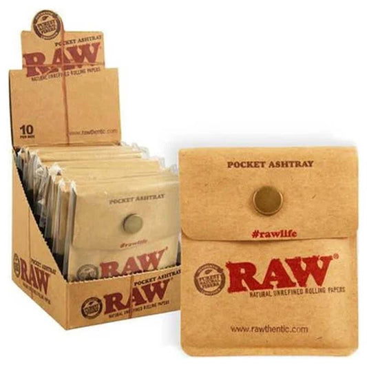 RAW ASHTRAY POCKET 10CT