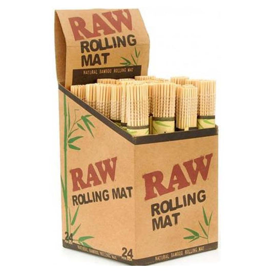 RAW BAMBOO ROLLING MAT 24CT