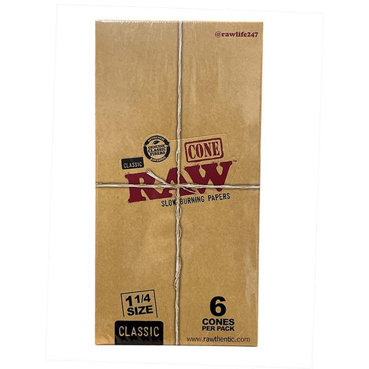 RAW CONE CLASSIC 1 1/4 6/32CT