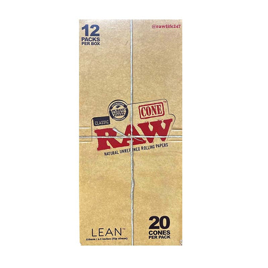 RAW CONE LEAN 20PK/12CT