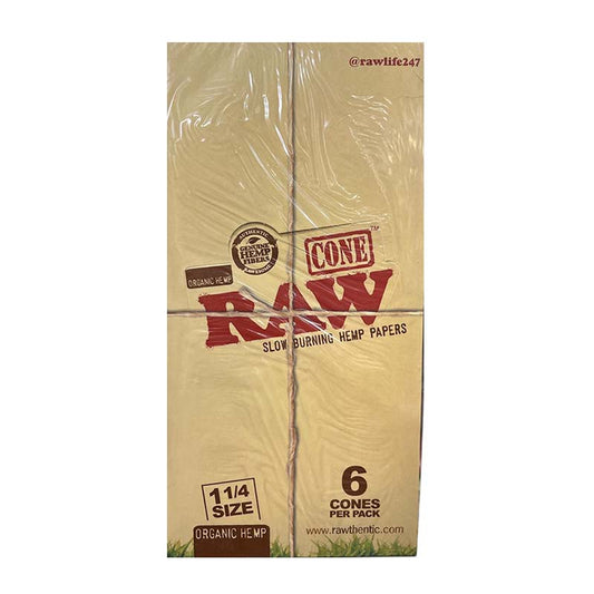 RAW CONE ORGANIC 1 1/4 32CT