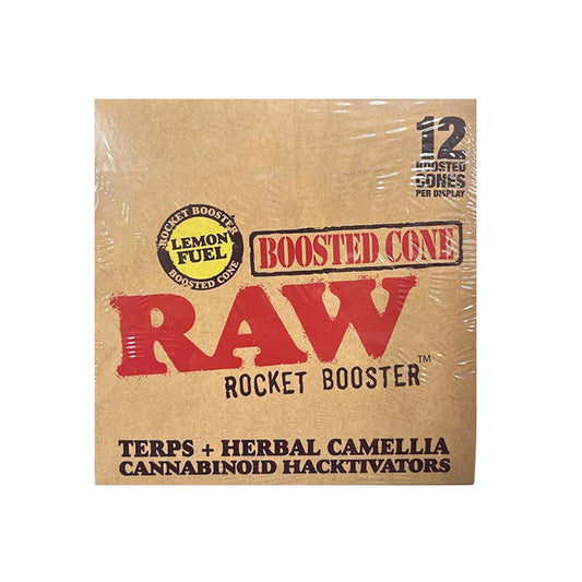 RAW CONE ROCKET BOOSTER LEMON FUEL 12CT