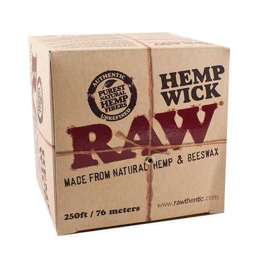RAW HEMP WICK 250FT