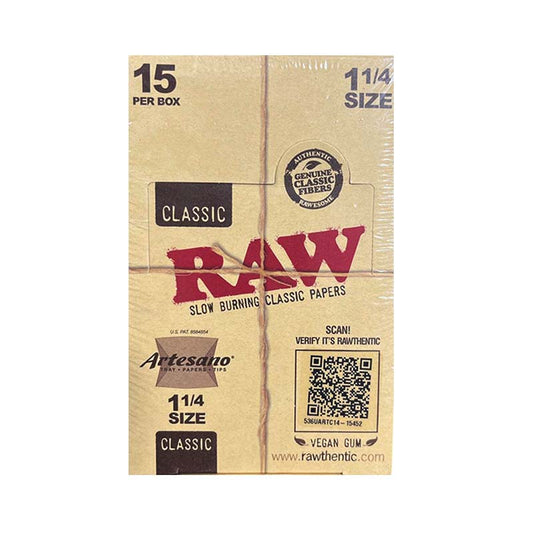 RAW PAPERS ARTESANO 1 1/4 15CT