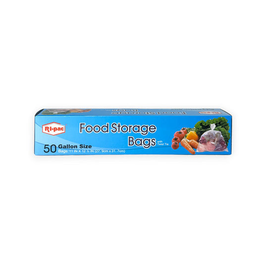 RI-PAC FOOD STORAGE GALLON 50CT
