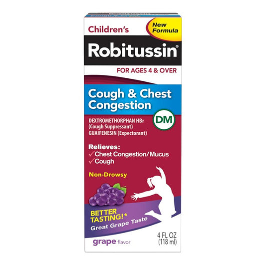 ROBITUSSIN CHILDREN GRAPE 3/4OZ