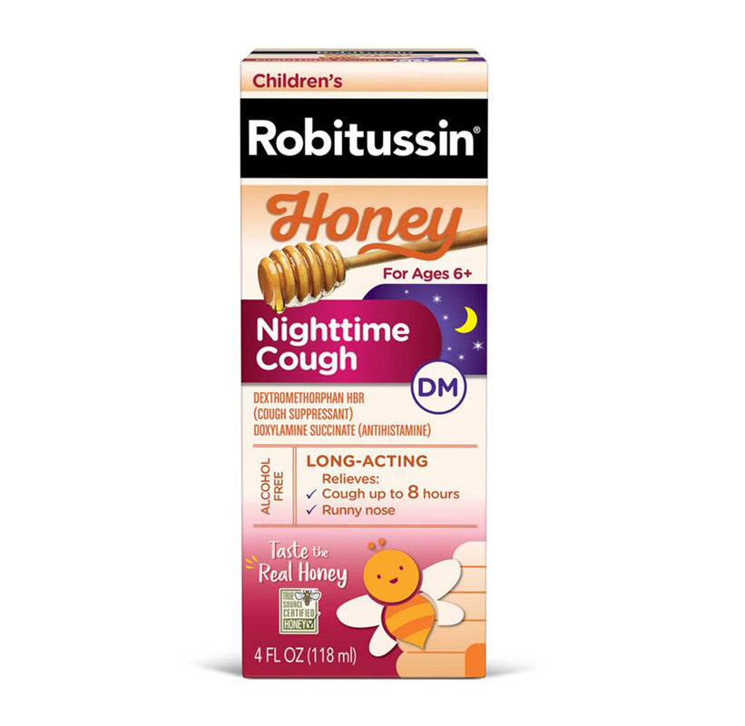 ROBITUSSIN NIGHTME HONEY 4OZ/3CT